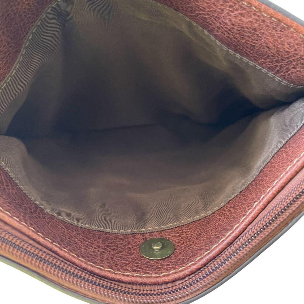 Concept Leather Crossbody Satchel Bag: 90s, Y2K - Picture 3 of 7